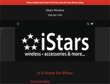 Tablet Screenshot of istarswireless.com